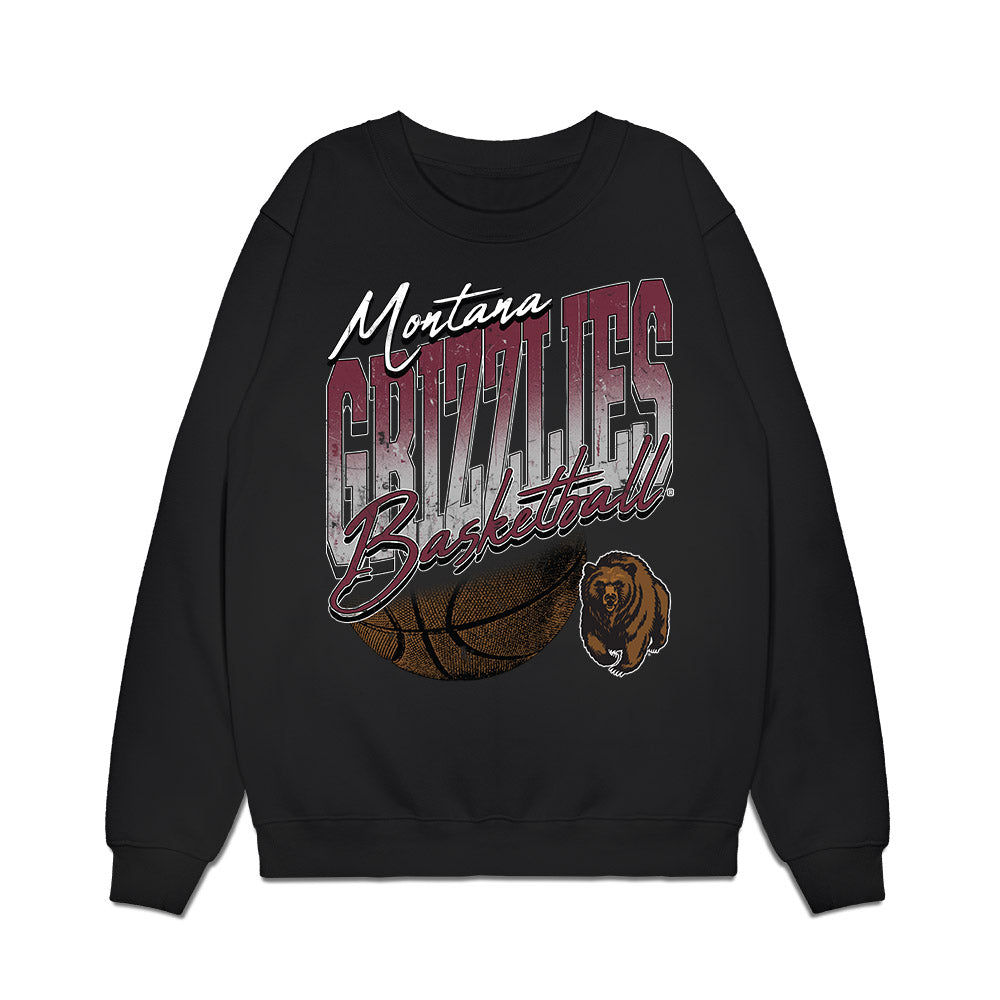 Montana - NCAA Men's Basketball : Kadyn Betts - Vintage Premium Crewneck Sweatshirt-0
