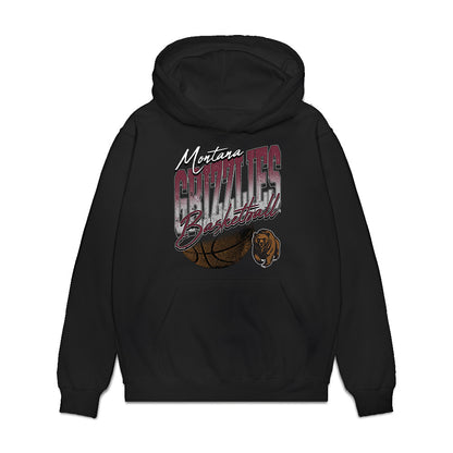 Montana - NCAA Women's Basketball : Danielle Bartsch - Vintage Premium Hooded Sweatshirt-0