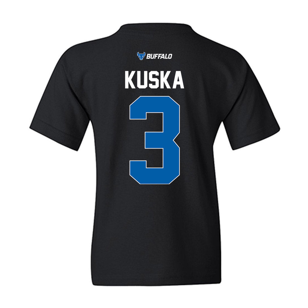 Buffalo - NCAA Men's Basketball : Tristan Kuska - Vintage Basketball Youth T-Shirt-1