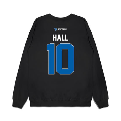 Buffalo - NCAA Women's Basketball : Kyleigh Hl Hall - Vintage Basketball Premium Crewneck Sweatshirt-1