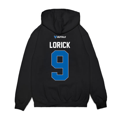 Buffalo - NCAA Men's Basketball : Antoine Lorick - Vintage Basketball Premium Hooded Sweatshirt-1