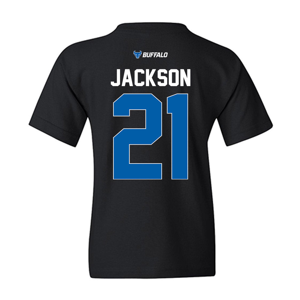 Buffalo - NCAA Women's Basketball : diann jackson - Vintage Basketball Youth T-Shirt-1