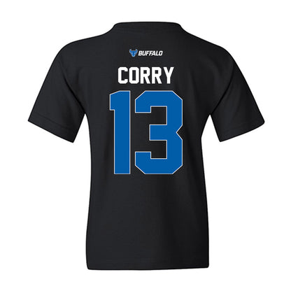 Buffalo - NCAA Women's Basketball : Ella Corry - Vintage Basketball Youth T-Shirt-1