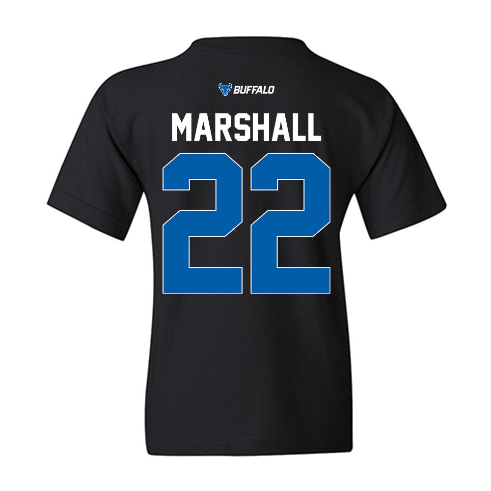 Buffalo - NCAA Women's Basketball : Jadeah Marshall - Vintage Basketball Youth T-Shirt-1