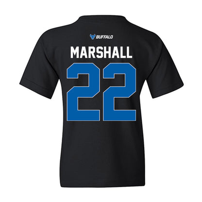 Buffalo - NCAA Women's Basketball : Jadeah Marshall - Vintage Basketball Youth T-Shirt-1