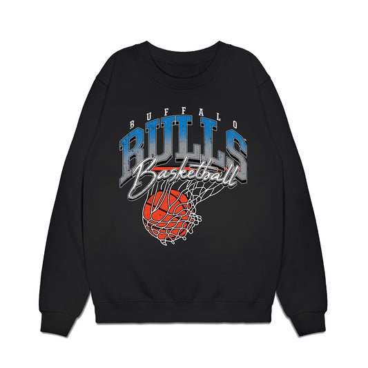 Buffalo - NCAA Men's Basketball : Antoine Lorick - Vintage Basketball Premium Crewneck Sweatshirt-0