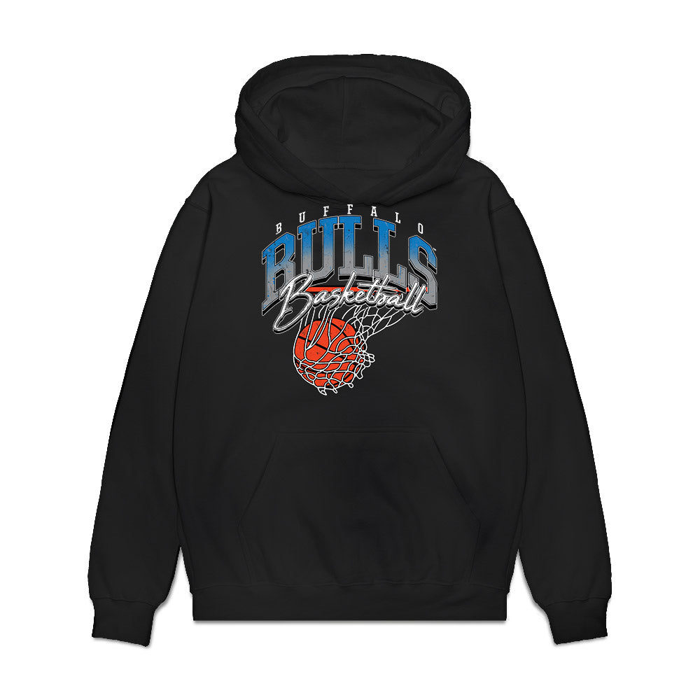 Buffalo - NCAA Men's Basketball : Antoine Lorick - Vintage Basketball Premium Hooded Sweatshirt-0