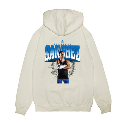 Buffalo - NCAA Men's Track & Field : Fernando Sanchez - Collage Premium Hooded Sweatshirt-1