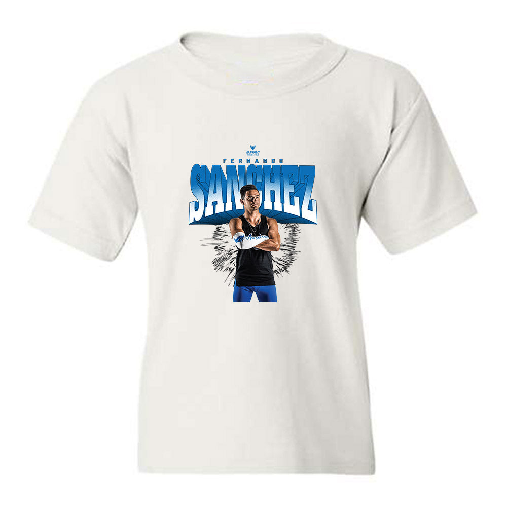 Buffalo - NCAA Men's Track & Field : Fernando Sanchez - Collage Youth T-Shirt-0