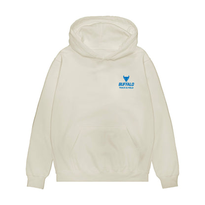 Buffalo - NCAA Men's Track & Field : Fernando Sanchez - Collage Premium Hooded Sweatshirt-0
