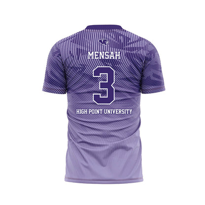 High Point - NCAA Men's Soccer : Desmond Mensah - Purple Soccer Jersey-1