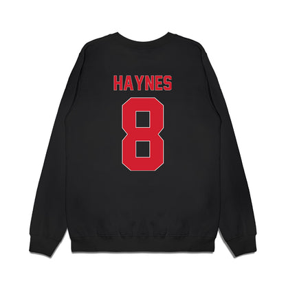 Youngstown State - NCAA Men's Basketball : Jaiden Haynes - Vintage Basketball Shersey Premium Crewneck Sweatshirt-1