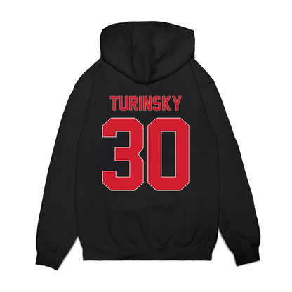 Youngstown State - NCAA Women's Basketball : Kaitlyn Turinsky - Vintage Basketball Shersey Premium Hooded Sweatshirt-1