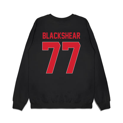 Youngstown State - NCAA Men's Basketball : Tae Blackshear - Vintage Basketball Shersey Premium Crewneck Sweatshirt-1