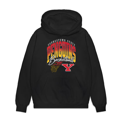 Youngstown State - NCAA Men's Basketball : Shaheed Solebo - Vintage Basketball Shersey Premium Hooded Sweatshirt-0