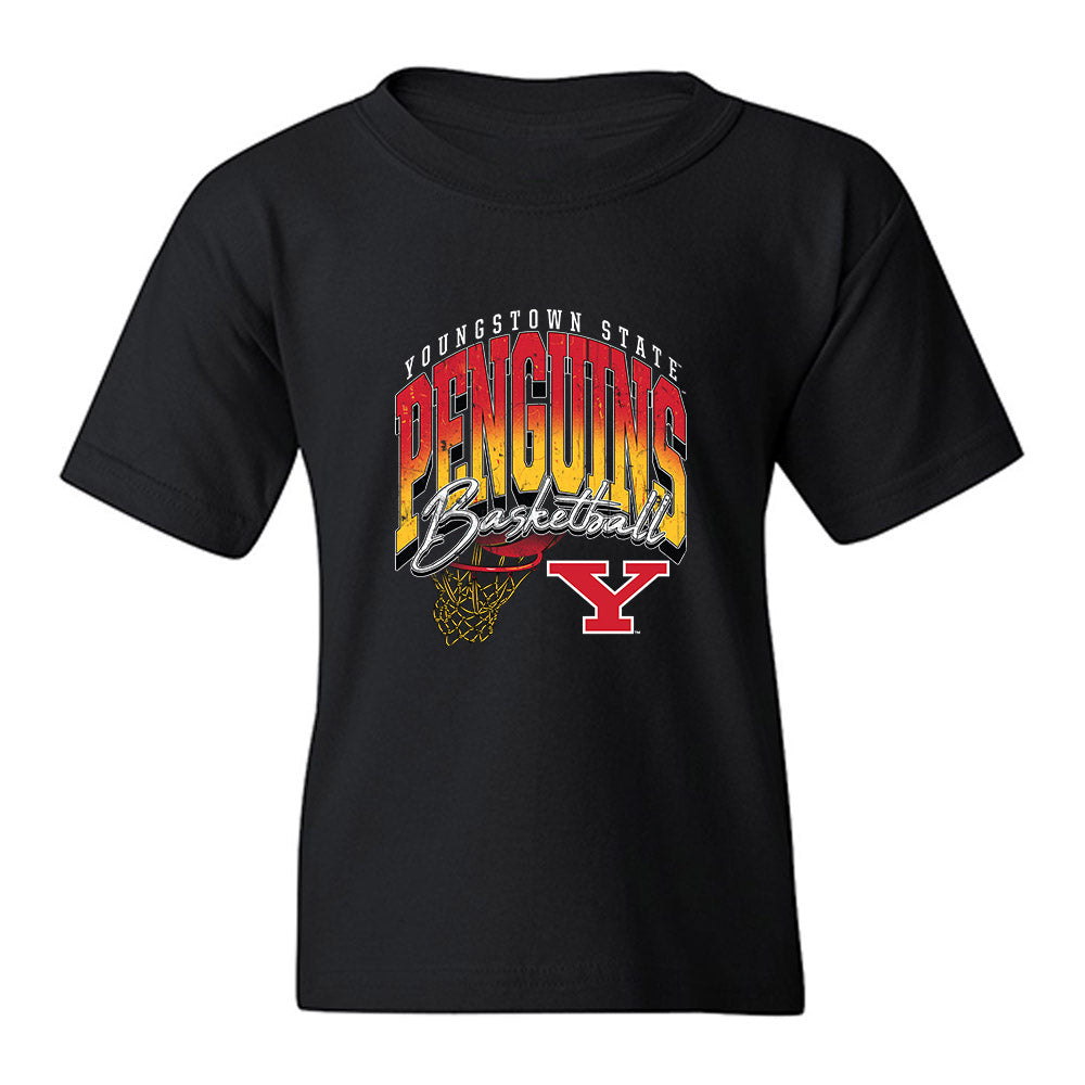 Youngstown State - NCAA Women's Basketball : Evelyn McKnight - Vintage Basketball Shersey Youth T-Shirt-0