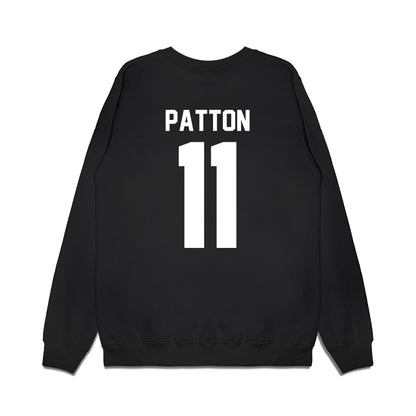 New Mexico - NCAA Men's Basketball : Kallai Patton - Vintage Basketball Premium Crewneck Sweatshirt-1