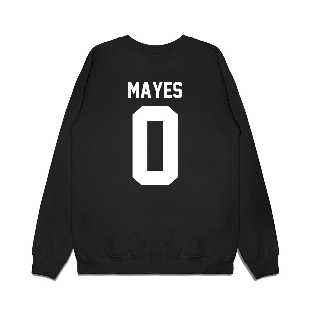 New Mexico - NCAA Men's Basketball : Hudson Mayes - Vintage Basketball Premium Crewneck Sweatshirt-1