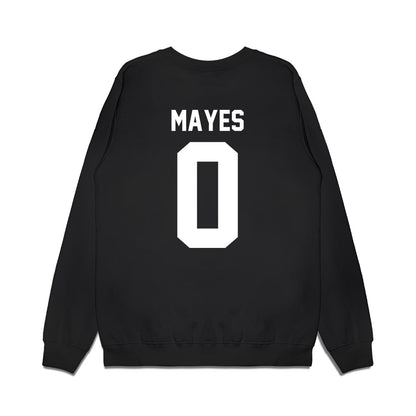 New Mexico - NCAA Men's Basketball : Hudson Mayes - Vintage Basketball Premium Crewneck Sweatshirt-1