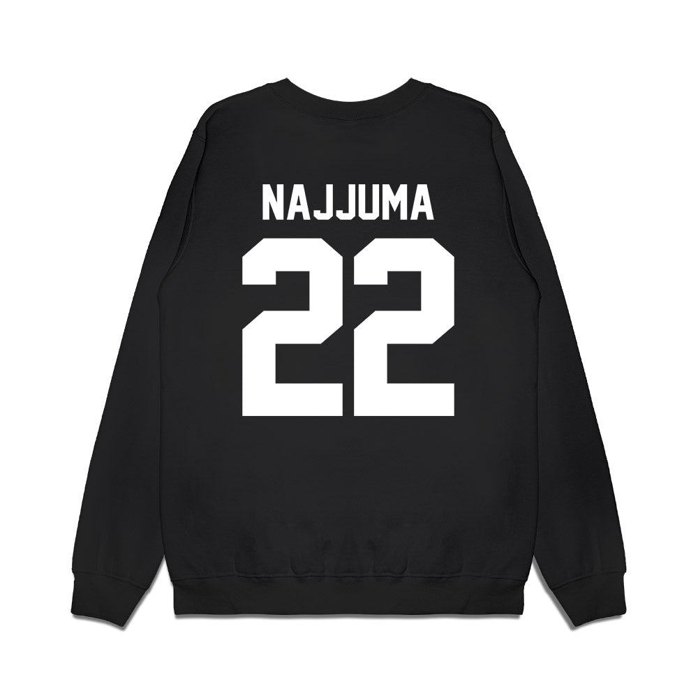 New Mexico - NCAA Women's Basketball : Maria Najjuma - Vintage Basketball Premium Crewneck Sweatshirt-1