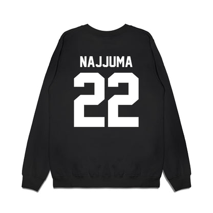 New Mexico - NCAA Women's Basketball : Maria Najjuma - Vintage Basketball Premium Crewneck Sweatshirt-1