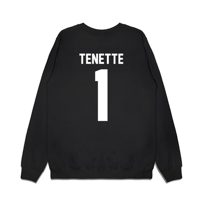 New Mexico - NCAA Men's Basketball : Uriah Tenette - Vintage Basketball Premium Crewneck Sweatshirt-1