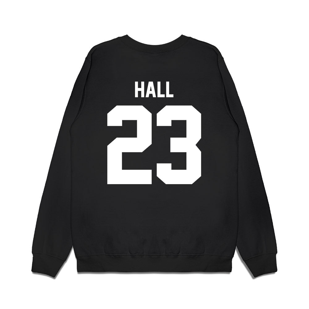 New Mexico - NCAA Men's Basketball : Jake Hall - Vintage Basketball Premium Crewneck Sweatshirt-1