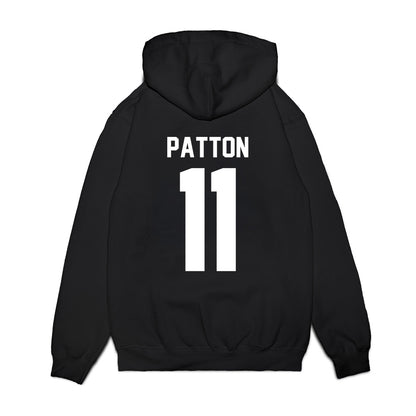 New Mexico - NCAA Men's Basketball : Kallai Patton - Vintage Basketball Premium Hooded Sweatshirt-1
