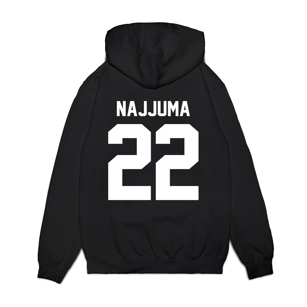 New Mexico - NCAA Women's Basketball : Maria Najjuma - Vintage Basketball Premium Hooded Sweatshirt-1