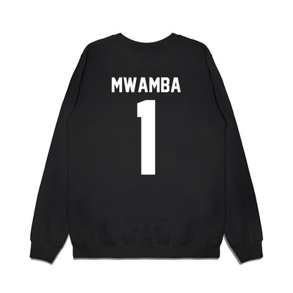 New Mexico - NCAA Women's Basketball : Lydie Mwamba - Vintage Basketball Premium Crewneck Sweatshirt-1