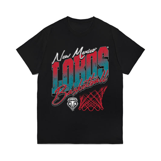 New Mexico - NCAA Men's Basketball : Jake Hall - Vintage Basketball Comfort Colors T-Shirt-0