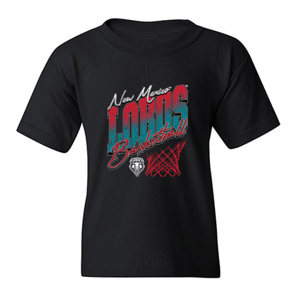 New Mexico - NCAA Women's Basketball : Laila Abdurraqib - Vintage Basketball Youth T-Shirt-0