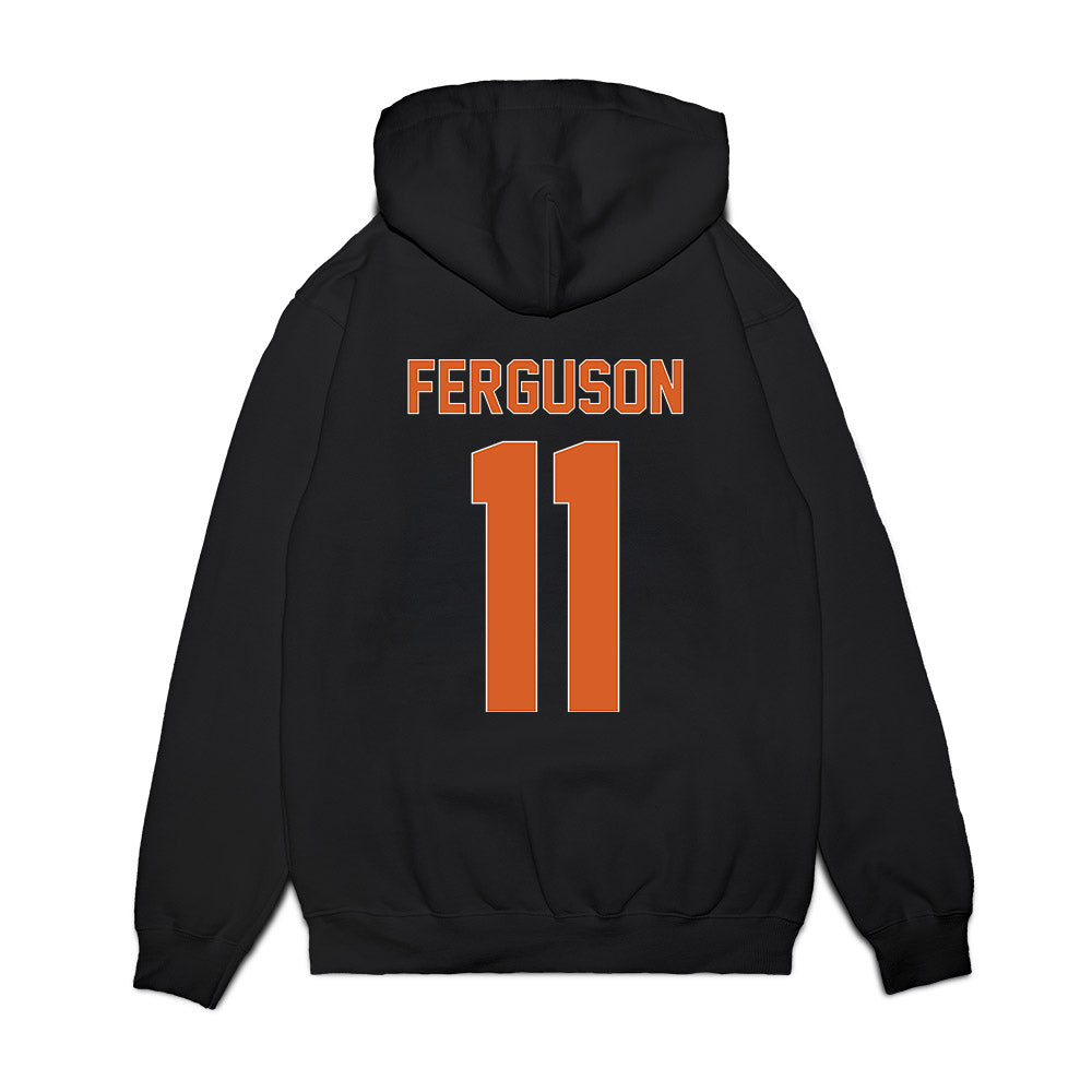 Wheaton IL - NCAA Men's Basketball : Ty Ferguson - Vintage Basketball Premium Hooded Sweatshirt-1