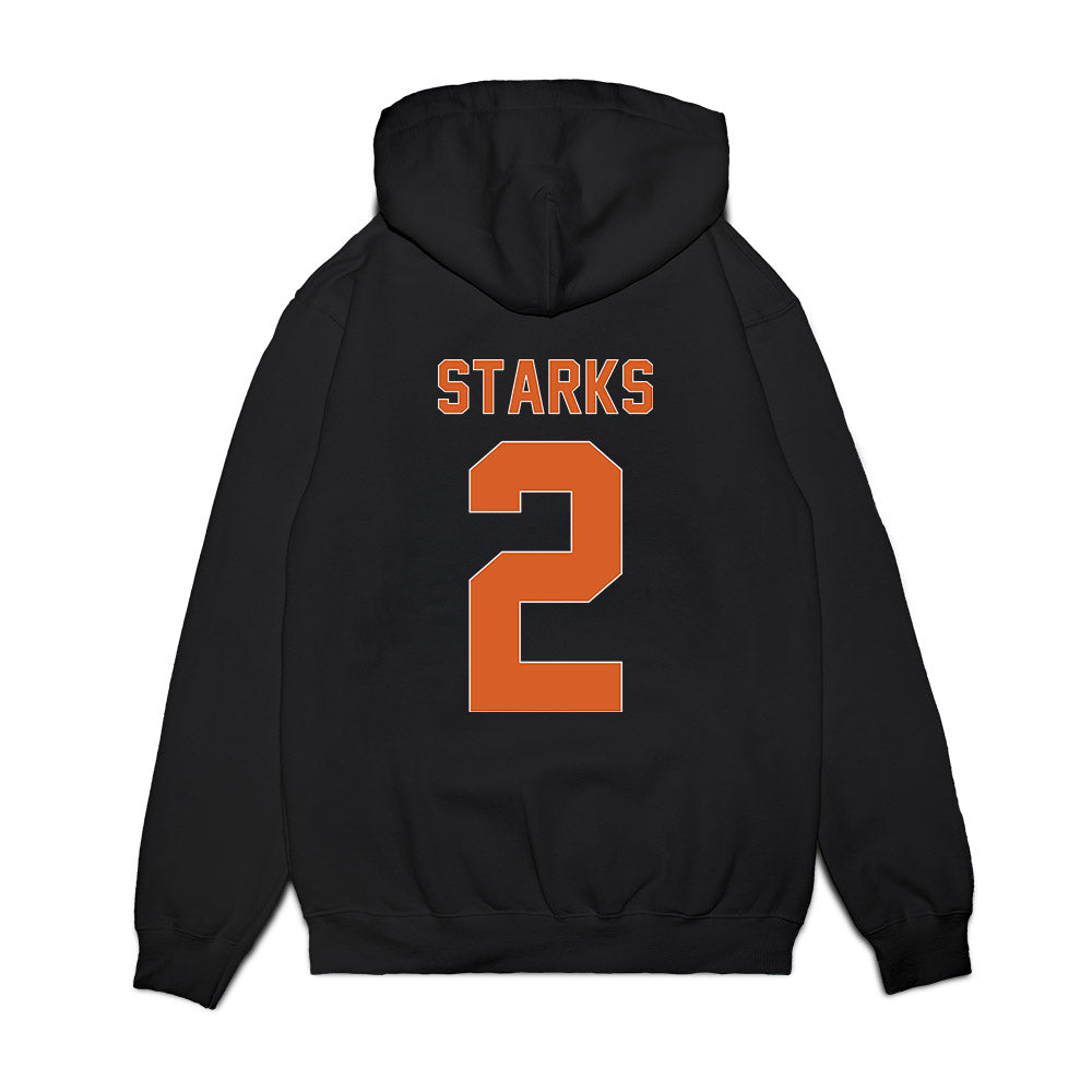 Wheaton IL - NCAA Men's Basketball : Cooper Starks - Vintage Basketball Premium Hooded Sweatshirt-1
