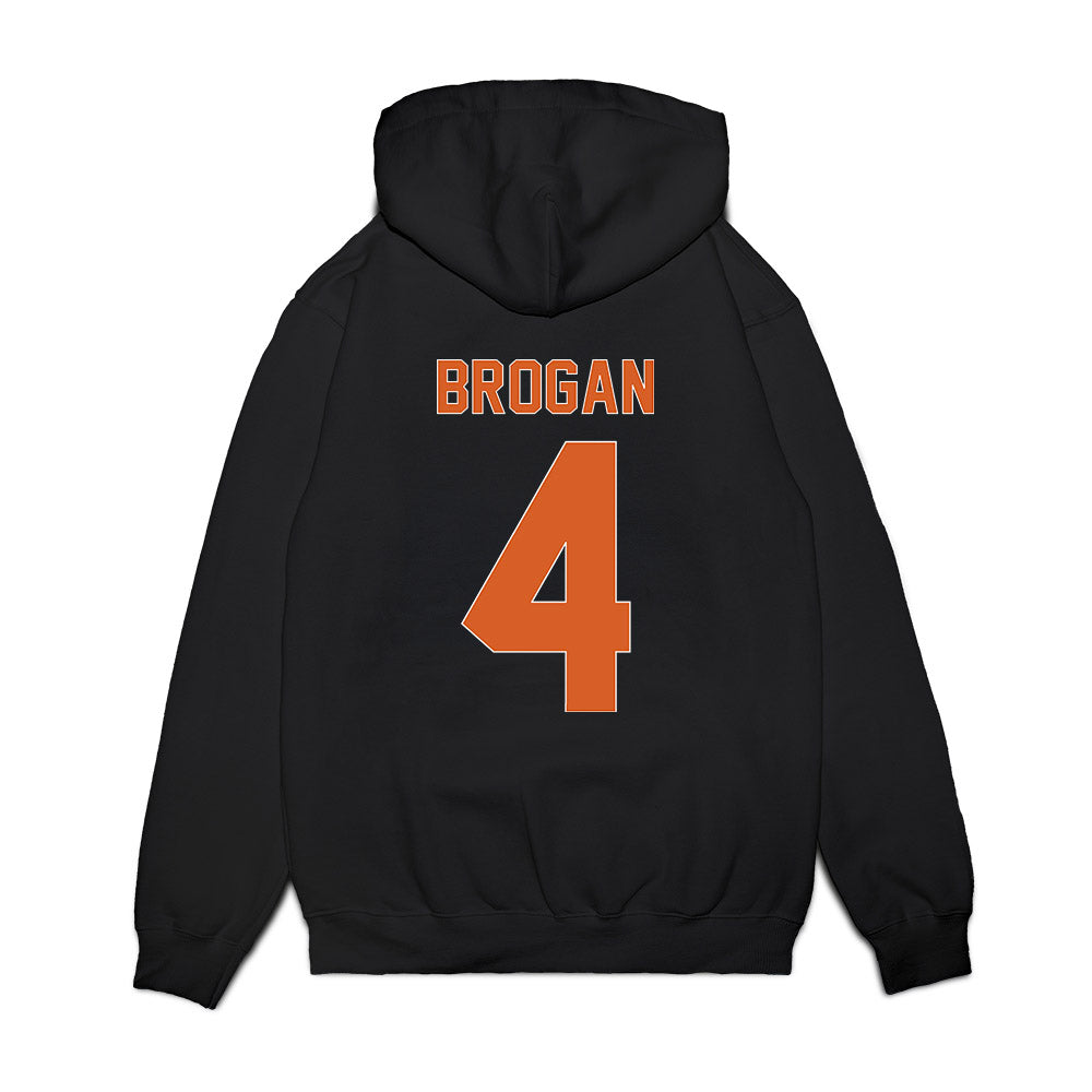 Wheaton IL - NCAA Women's Basketball : Lydia Brogan - Vintage Basketball Premium Hooded Sweatshirt-1