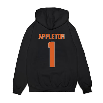 Wheaton IL - NCAA Men's Basketball : Cody Appleton - Vintage Basketball Premium Hooded Sweatshirt-1