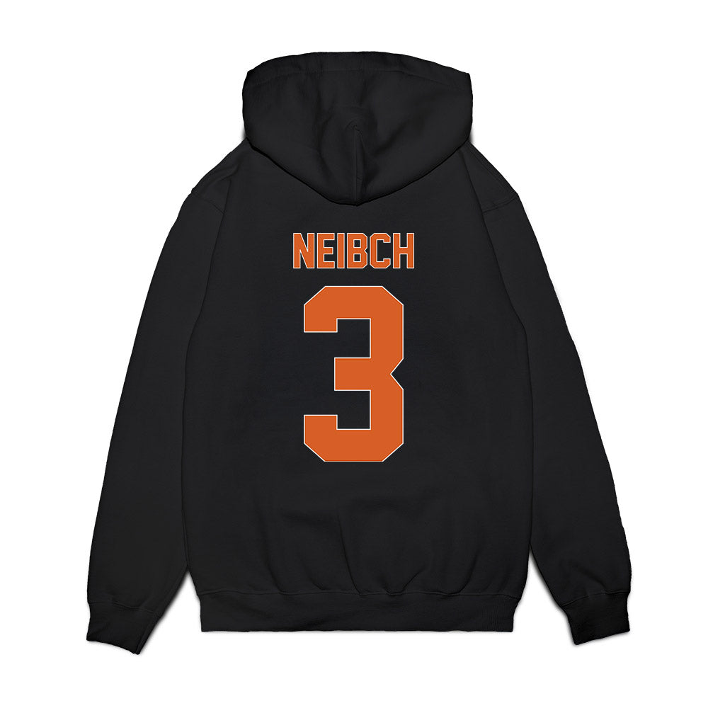 Wheaton IL - NCAA Men's Basketball : Kyle Neibch - Vintage Basketball Premium Hooded Sweatshirt-1
