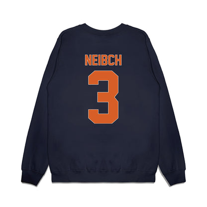 Wheaton IL - NCAA Men's Basketball : Kyle Neibch - Vintage Basketball Premium Crewneck Sweatshirt-1