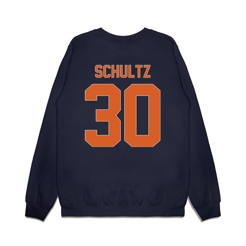 Wheaton IL - NCAA Women's Basketball : Reagan Schultz - Vintage Basketball Premium Crewneck Sweatshirt-1