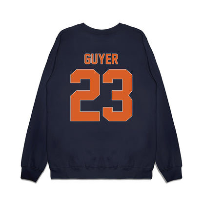 Wheaton IL - NCAA Women's Basketball : Lauren Guyer - Vintage Basketball Premium Crewneck Sweatshirt-1