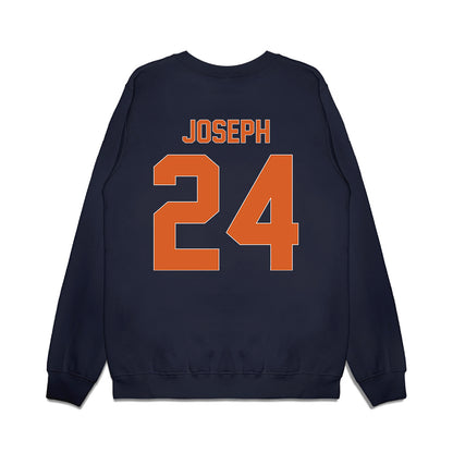 Wheaton IL - NCAA Men's Basketball : Samuel Joseph - Vintage Basketball Premium Crewneck Sweatshirt-1