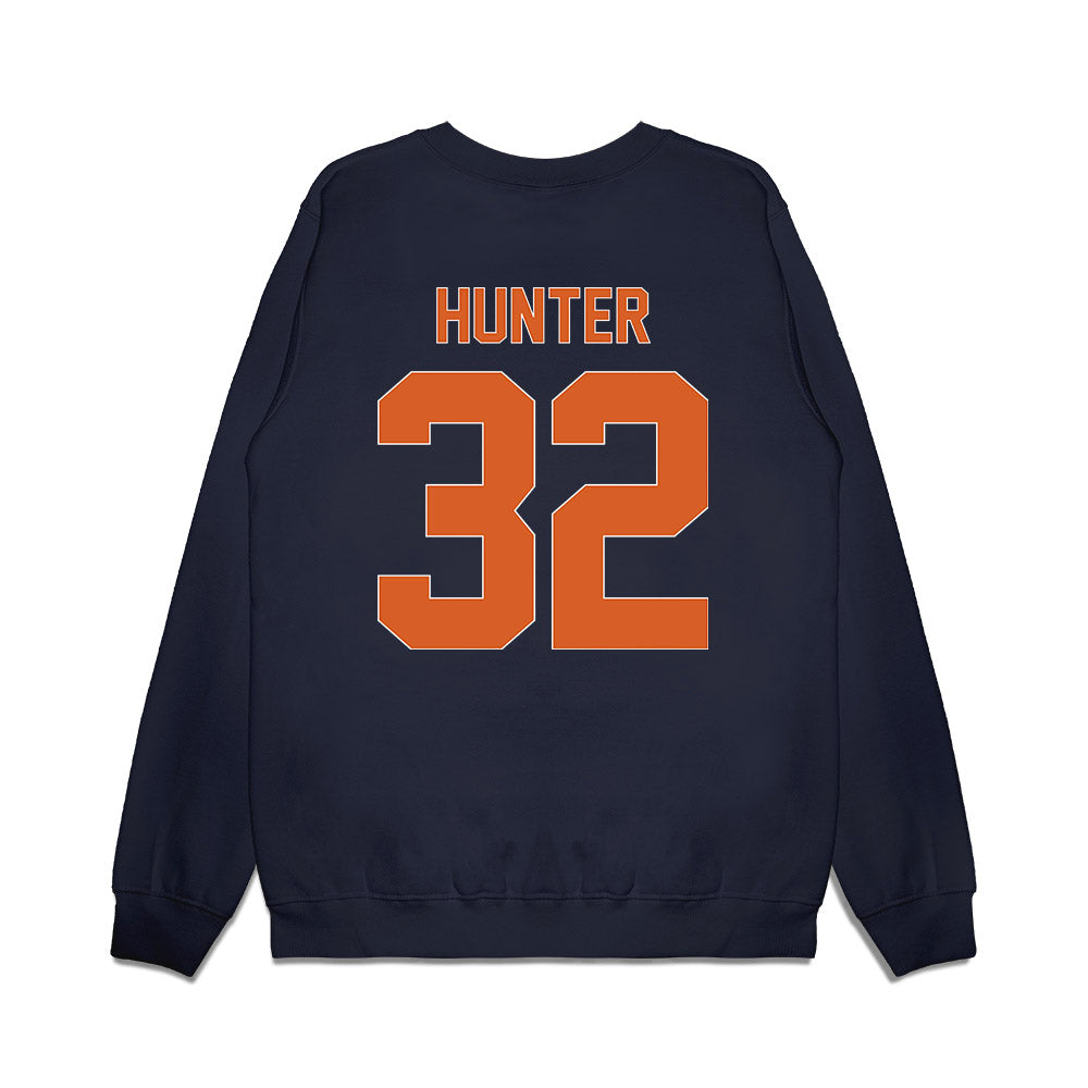 Wheaton IL - NCAA Women's Basketball : Jenna Hunter - Vintage Basketball Premium Crewneck Sweatshirt-1