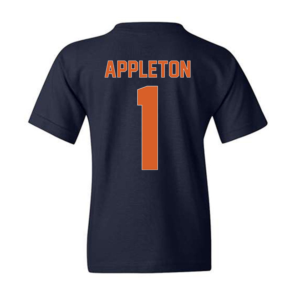 Wheaton IL - NCAA Men's Basketball : Cody Appleton - Vintage Basketball Youth T-Shirt-1