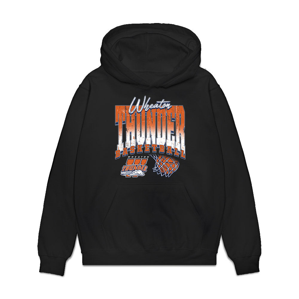 Wheaton IL - NCAA Women's Basketball : Jenna Hunter - Vintage Basketball Premium Hooded Sweatshirt-0