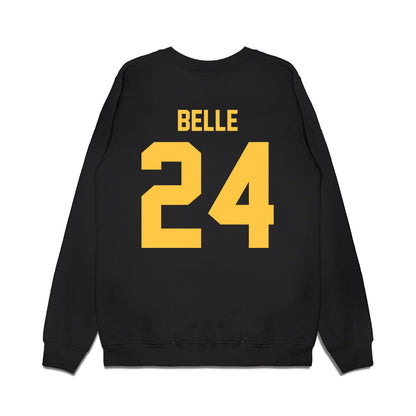 Wayne State - NCAA Men's Basketball : Devin Belle - Vintage Basketball Premium Crewneck Sweatshirt-1