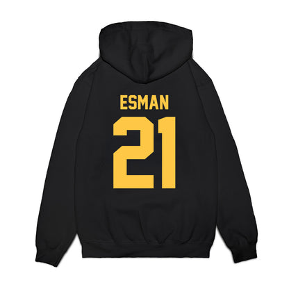 Wayne State - NCAA Men's Basketball : Bryce Esman - Vintage Basketball Premium Hooded Sweatshirt-1