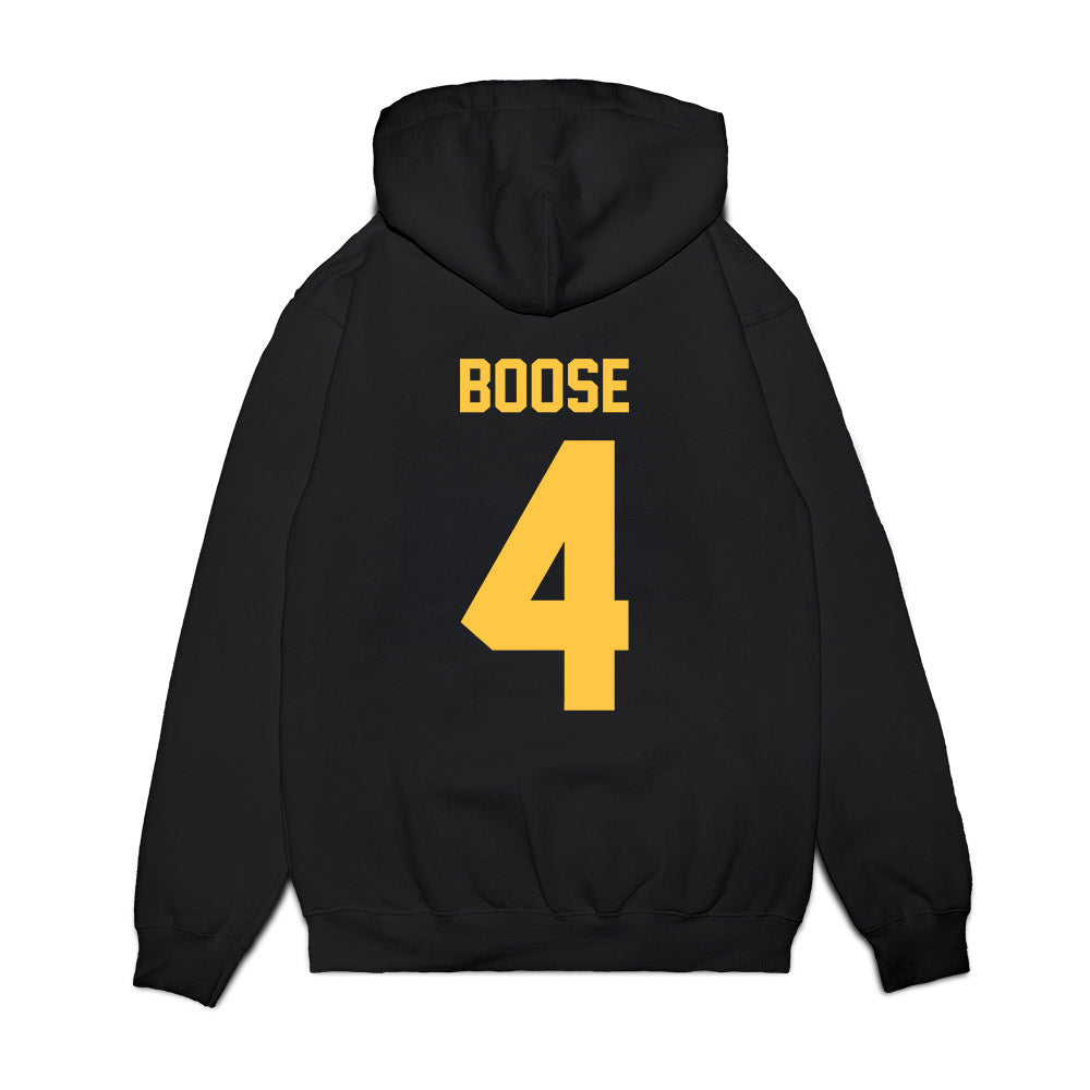 Wayne State - NCAA Men's Basketball : JaKobie Boose - Vintage Basketball Premium Hooded Sweatshirt-1