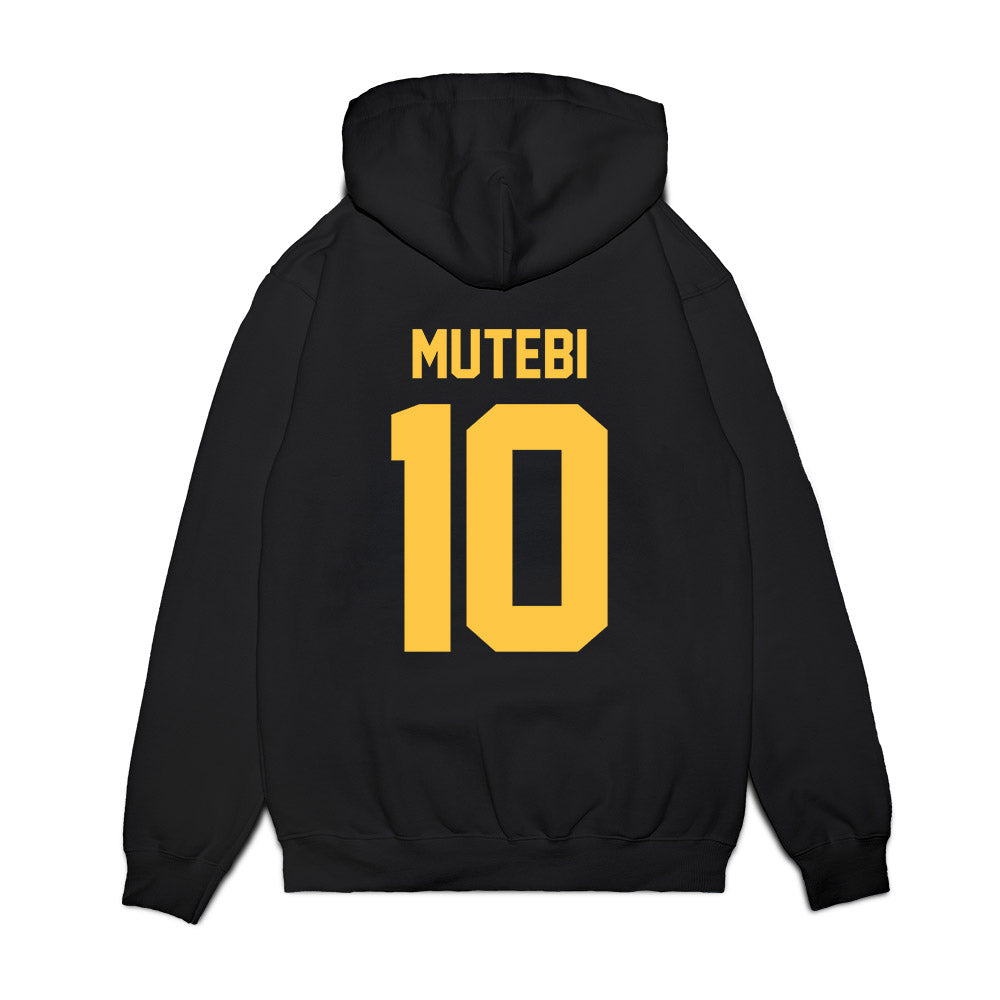 Wayne State - NCAA Men's Basketball : Chris Mutebi - Vintage Basketball Premium Hooded Sweatshirt-1