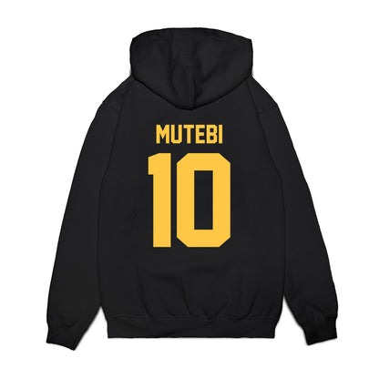 Wayne State - NCAA Men's Basketball : Chris Mutebi - Vintage Basketball Premium Hooded Sweatshirt-1