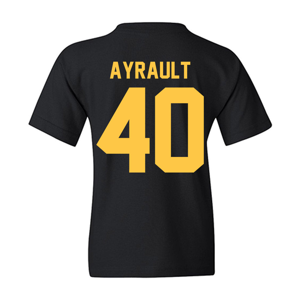 Wayne State - NCAA Women's Basketball : Annabel Ayrault - Vintage Basketball Youth T-Shirt-1